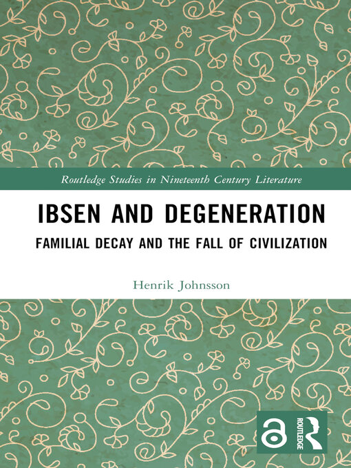 Title details for Ibsen and Degeneration by Henrik Johnsson - Available